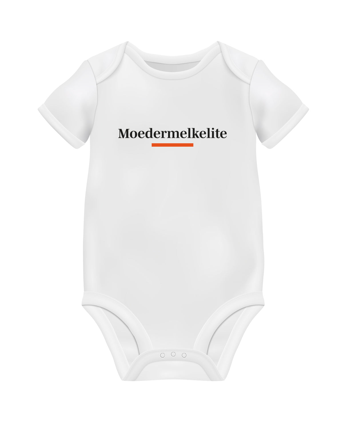 Romper 'Moedermelkelite' (Zwart & Wit) | De Speld