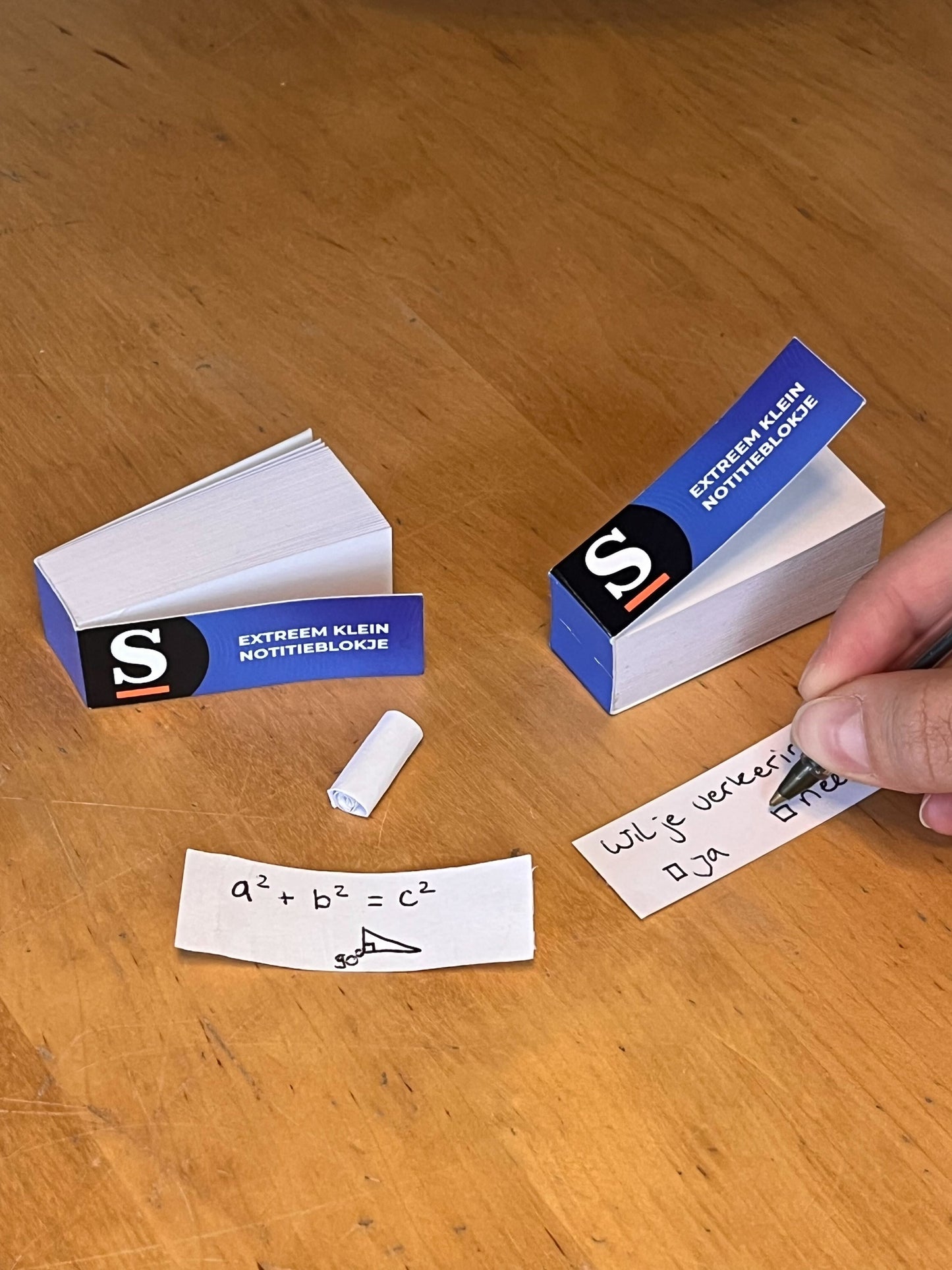 Notitieblokje 'Extreem klein' | De Speld