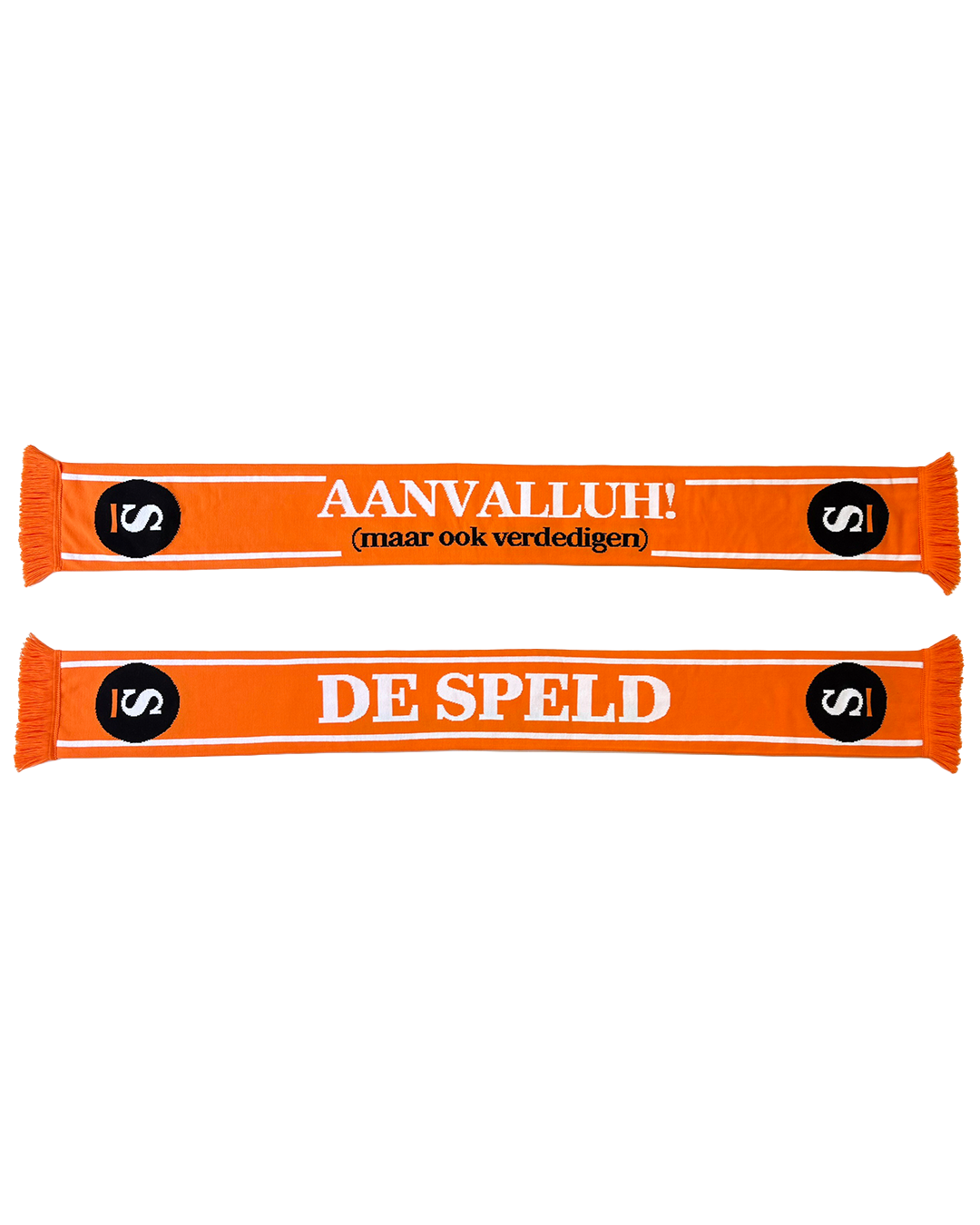 WK-Shirt + WK-Sjaal 'Aanvalluh! (maar ook verdedigen)' | De Speld MEGADEAL
