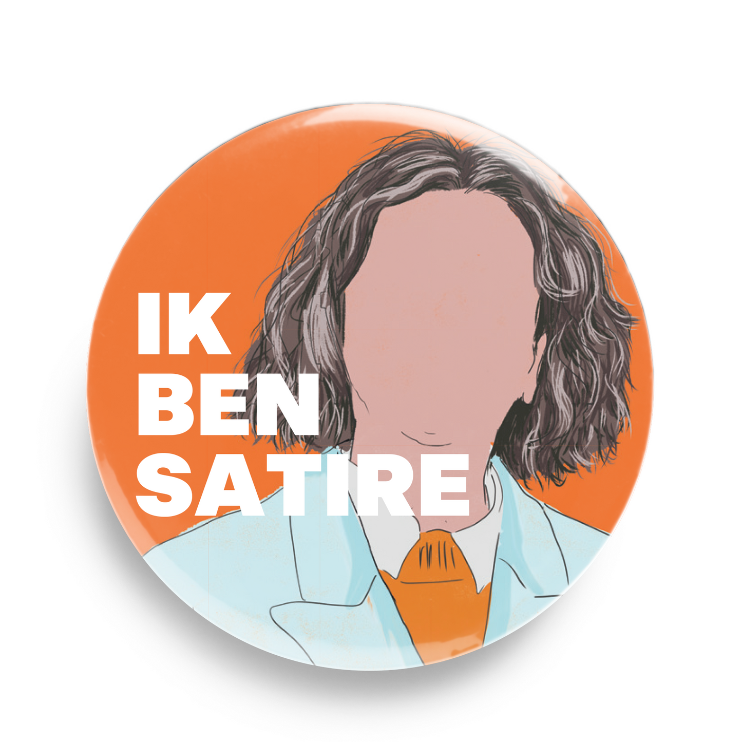 Button 'Ik ben Satire' | De Speld