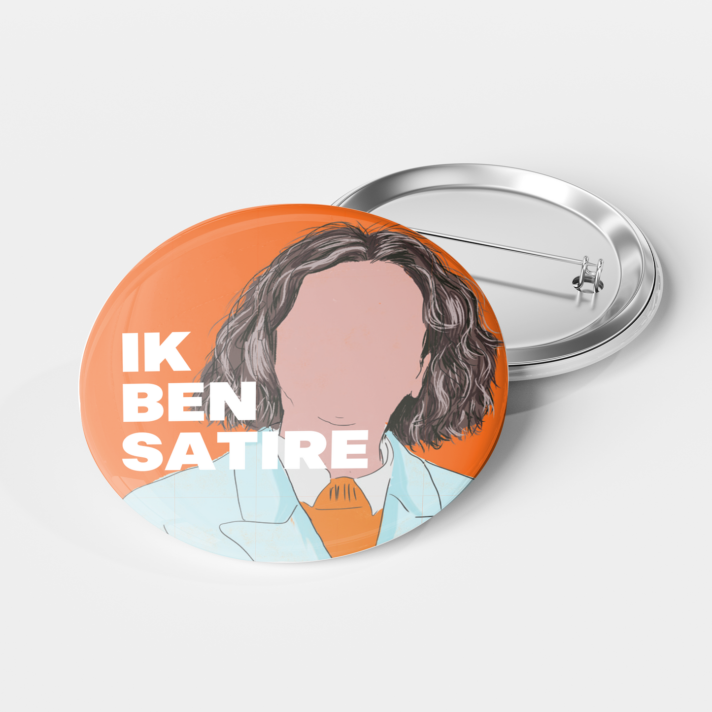 Button 'Ik ben Satire' | De Speld