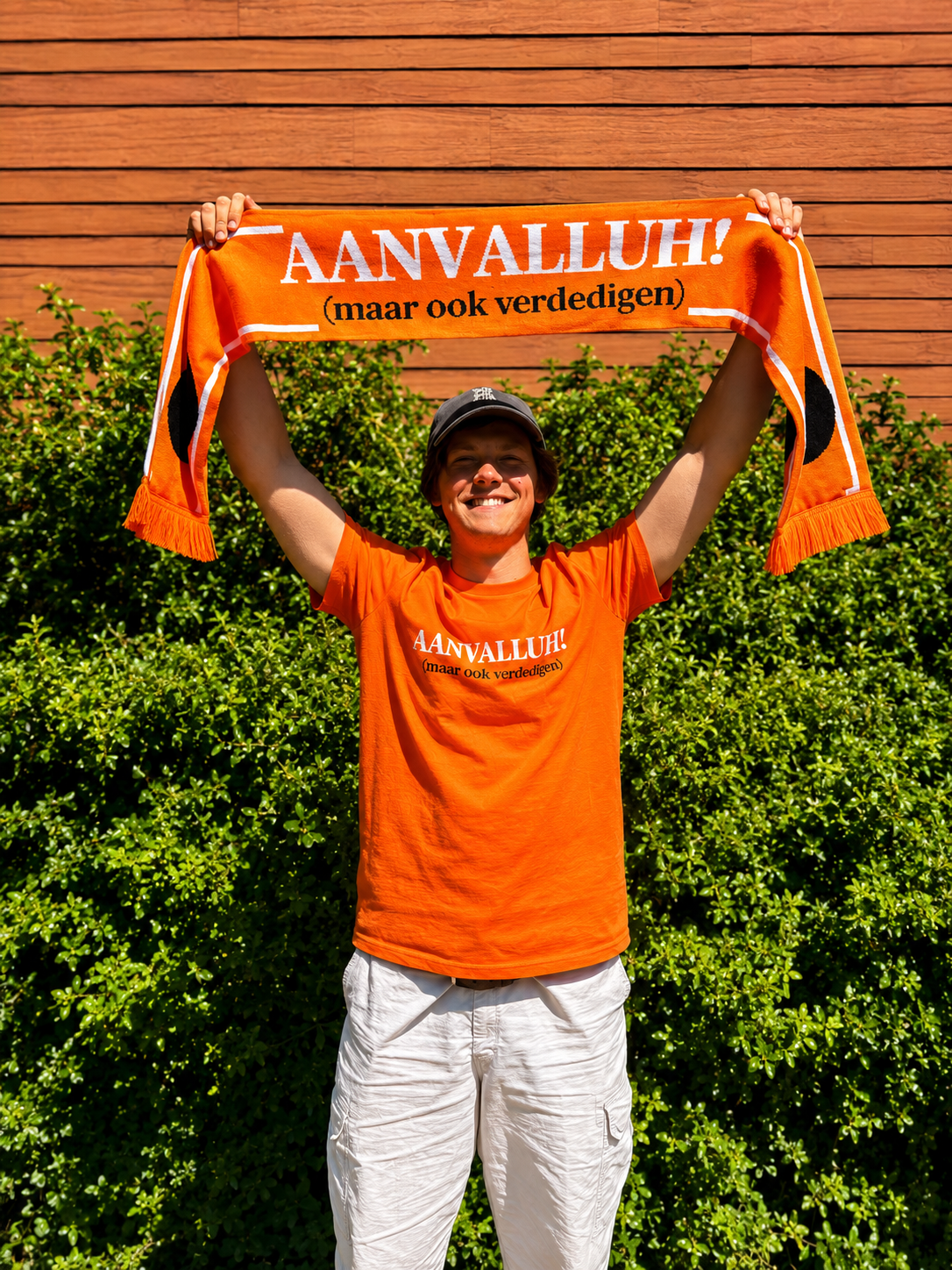 Sjaal 'Aanvalluh! (maar ook verdedigen)' | De Speld