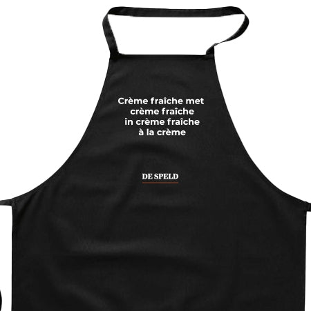 Schort 'Creme Fraiche' | De Speld