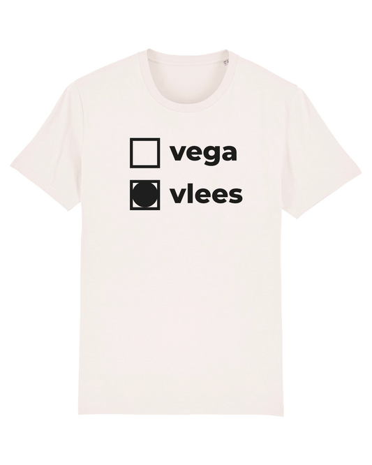 Shirt 'Vega/Vlees' (2 kleuren)| Partij tegen de Burger