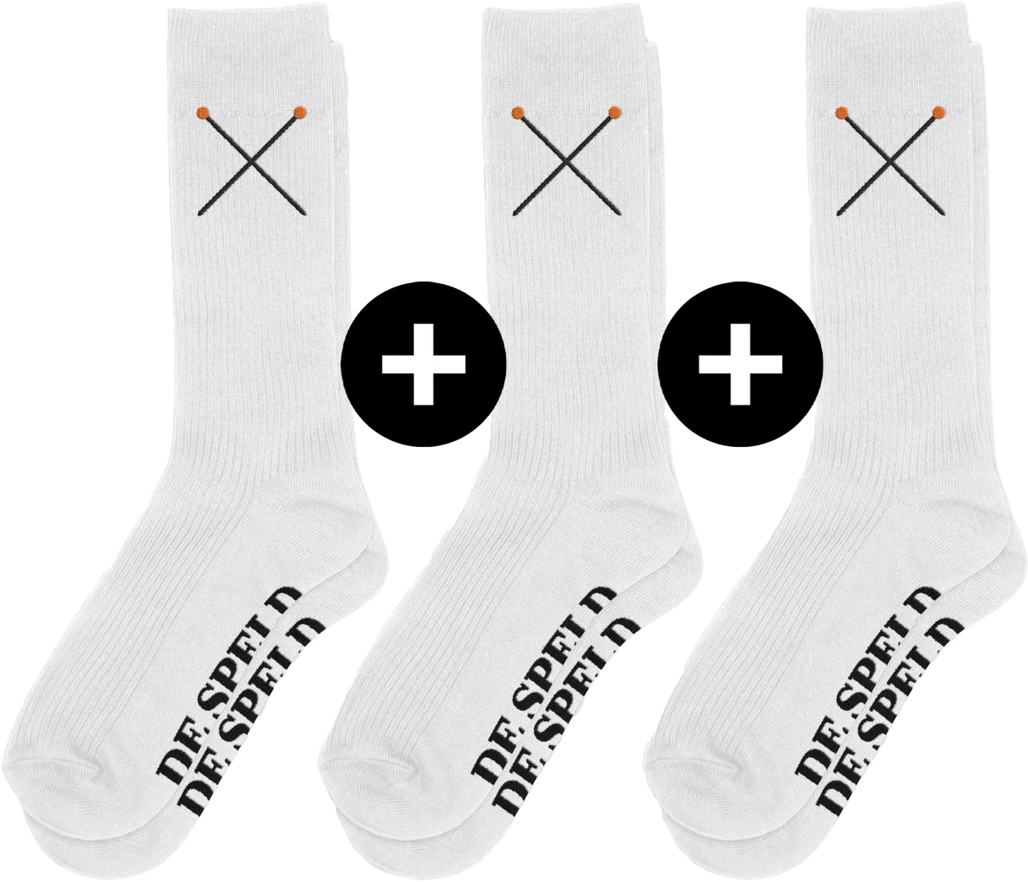 De Speld Sportsok (ingeweven) | Orange Label