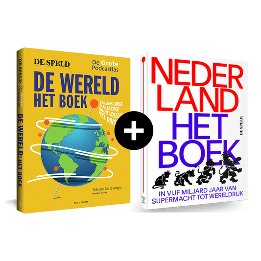 Combifoto De Wereld: Het Boek en Nederland: Het Boek