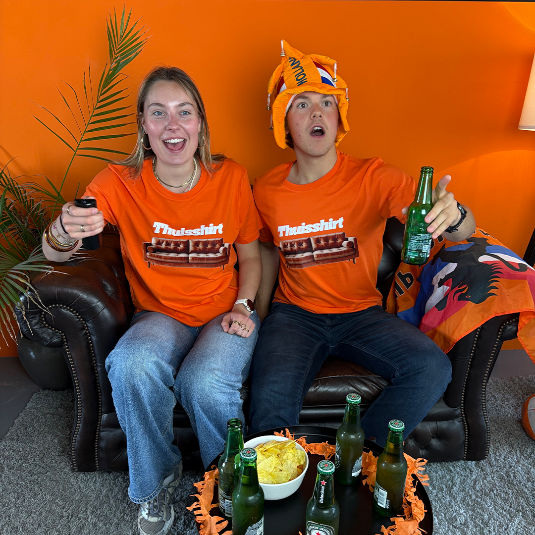WK-Shirt 'Thuisshirt' | De Speld (Bio-katoen)
